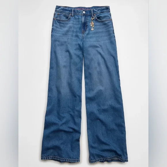 AE x Sydney Sweeney Ultra Wide-Leg Jean Size 0 Regular - Picture 7 of 7